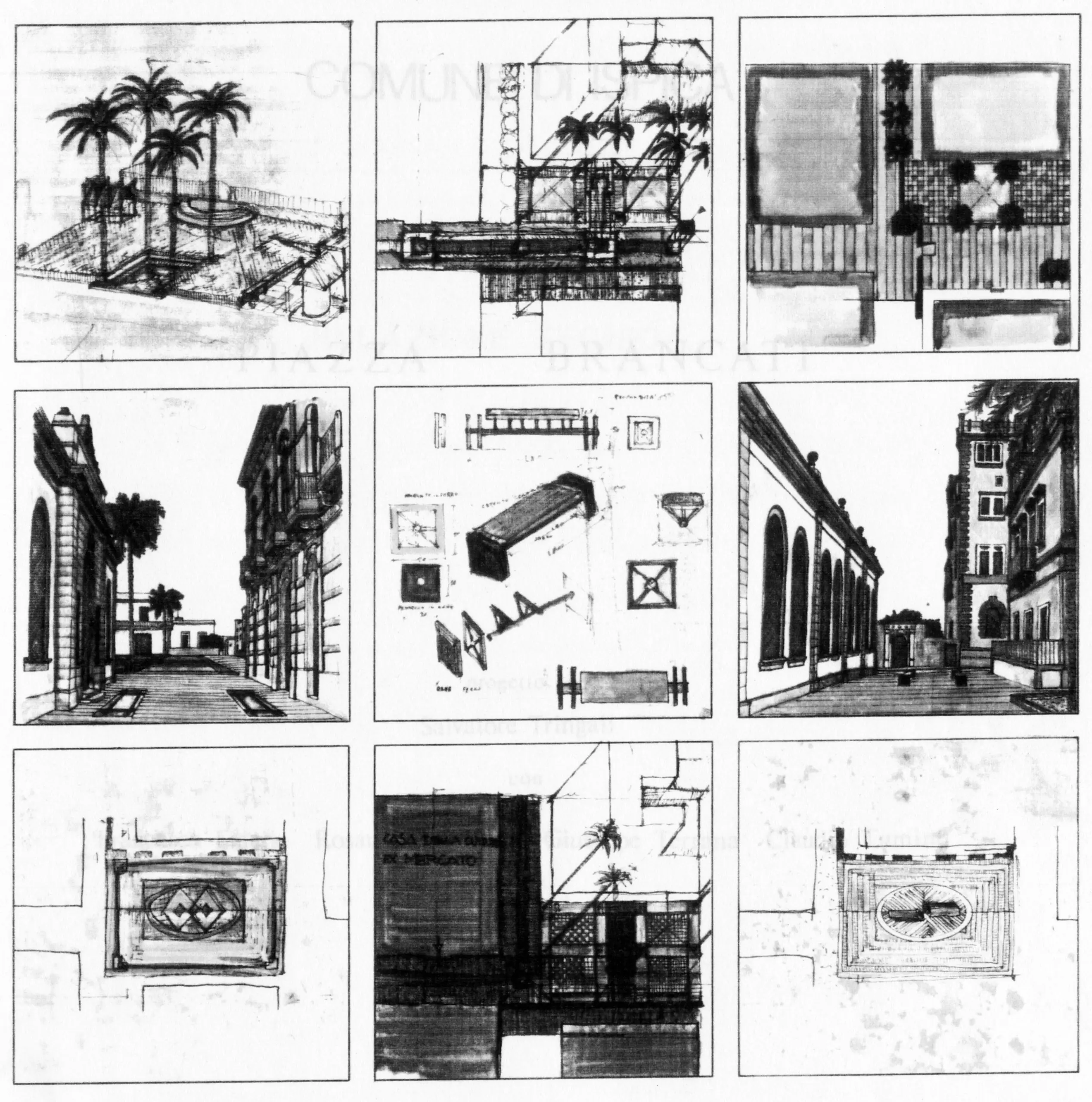 Disegno LCT Piazza di Ispica